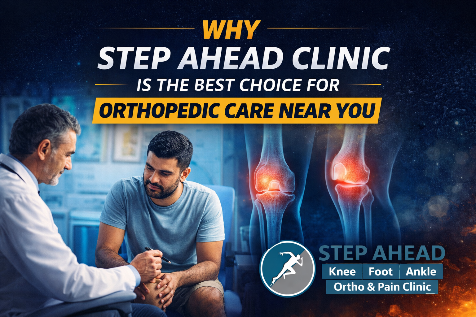 Orthopedic care near you – Step Ahead Clinic