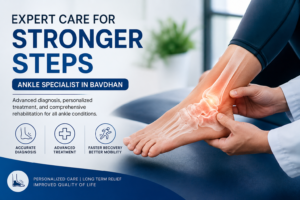 Ankle Specialist in Bavdhan providing advanced diagnosis and treatment for ankle pain, sports injuries, fractures, and rehabilitation.